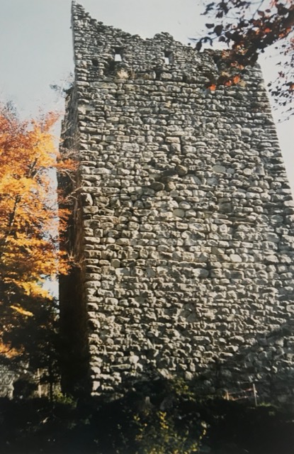 Burgturm nach der Sanierung